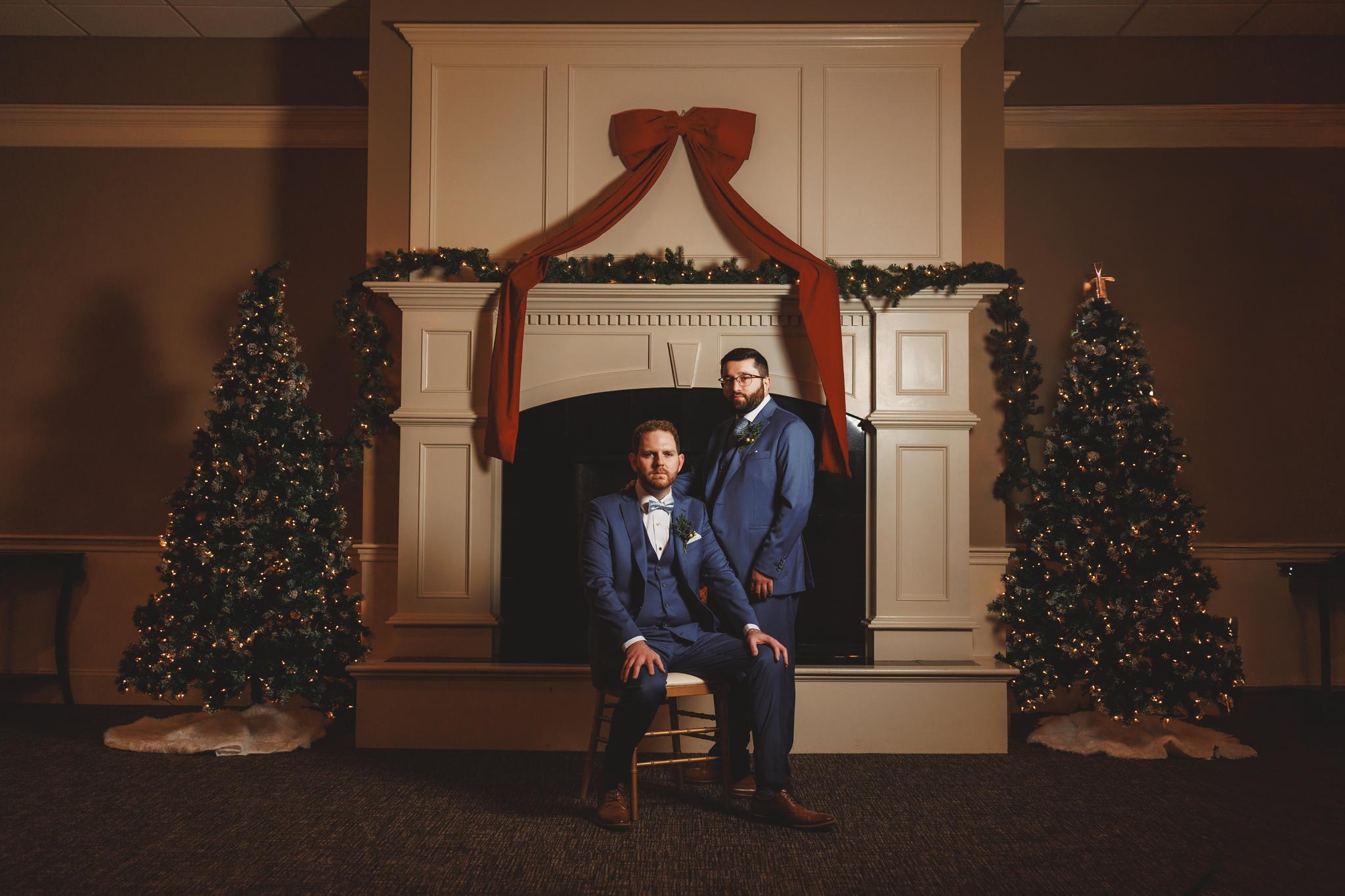 Bobby & James’ Elegant LGBTQ Wedding at Groveland Fairways | Groveland, Massachusetts