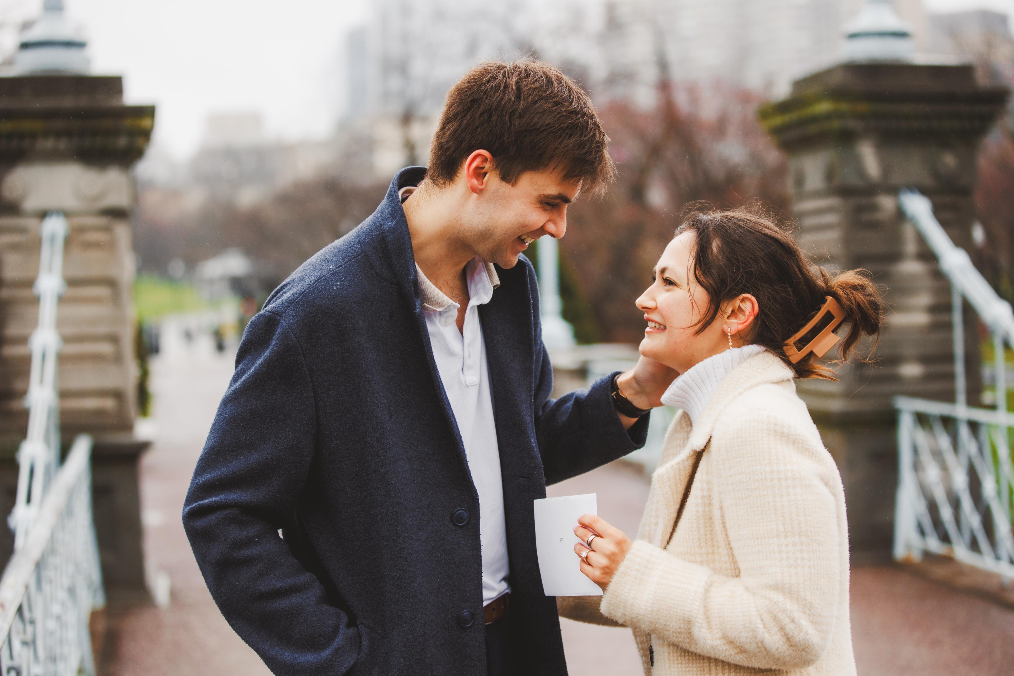 Nicole & Nathan: Surprise Proposal at Boston Public Garden
