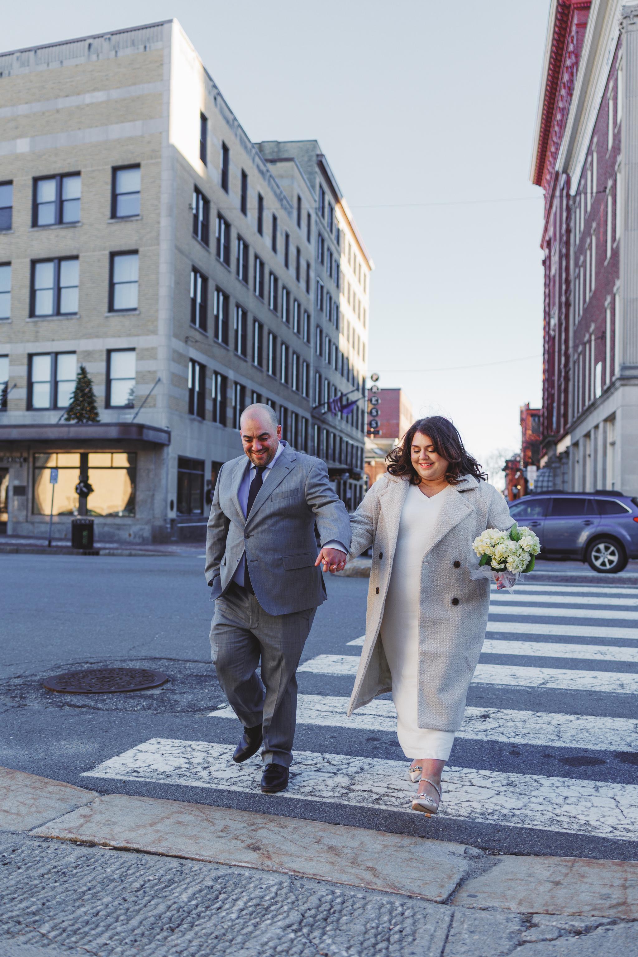 Portland City Hall Micro Wedding | Portland, Maine