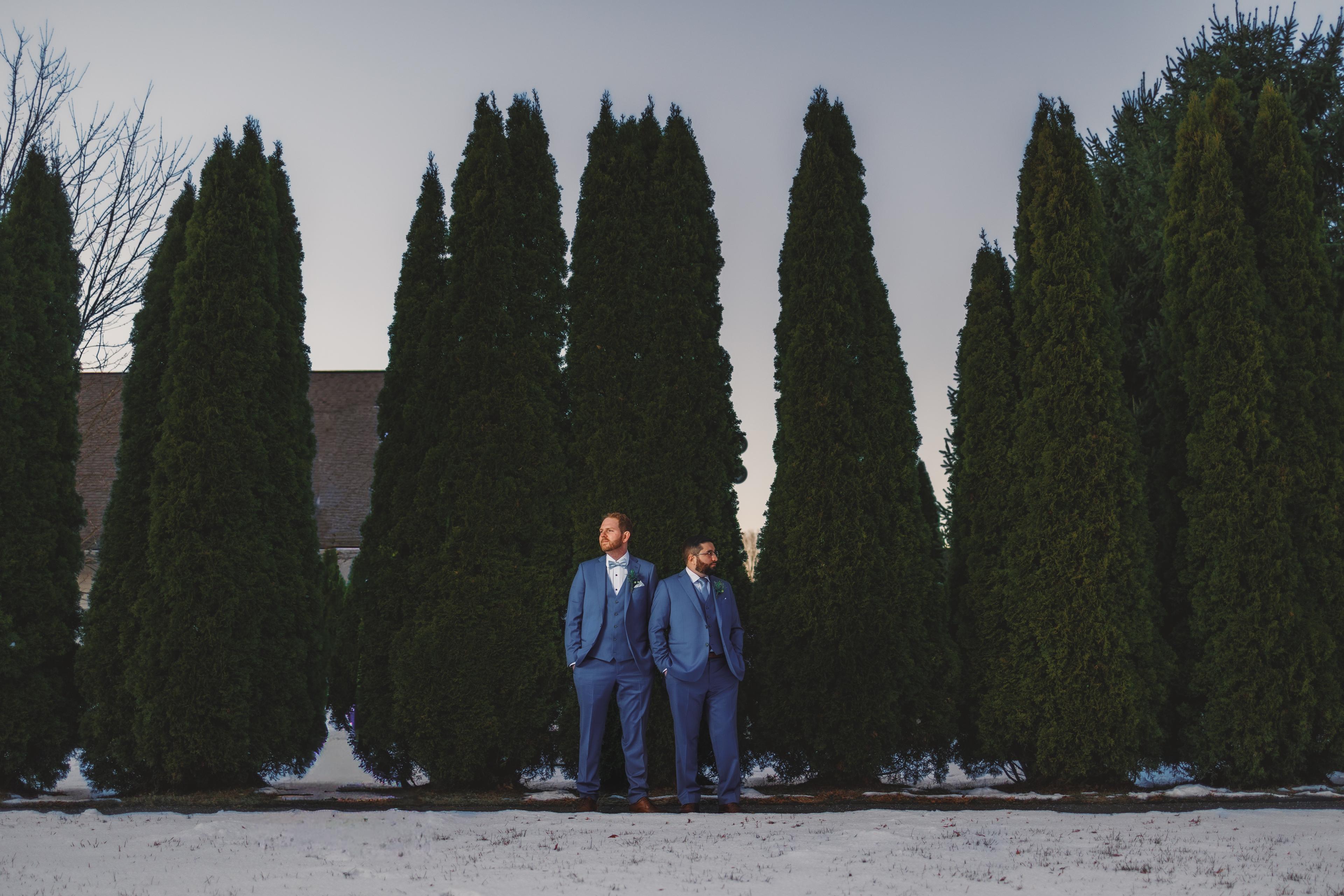 Bobby & James’ Elegant LGBTQ Wedding at Groveland Fairways | Groveland, Massachusetts
