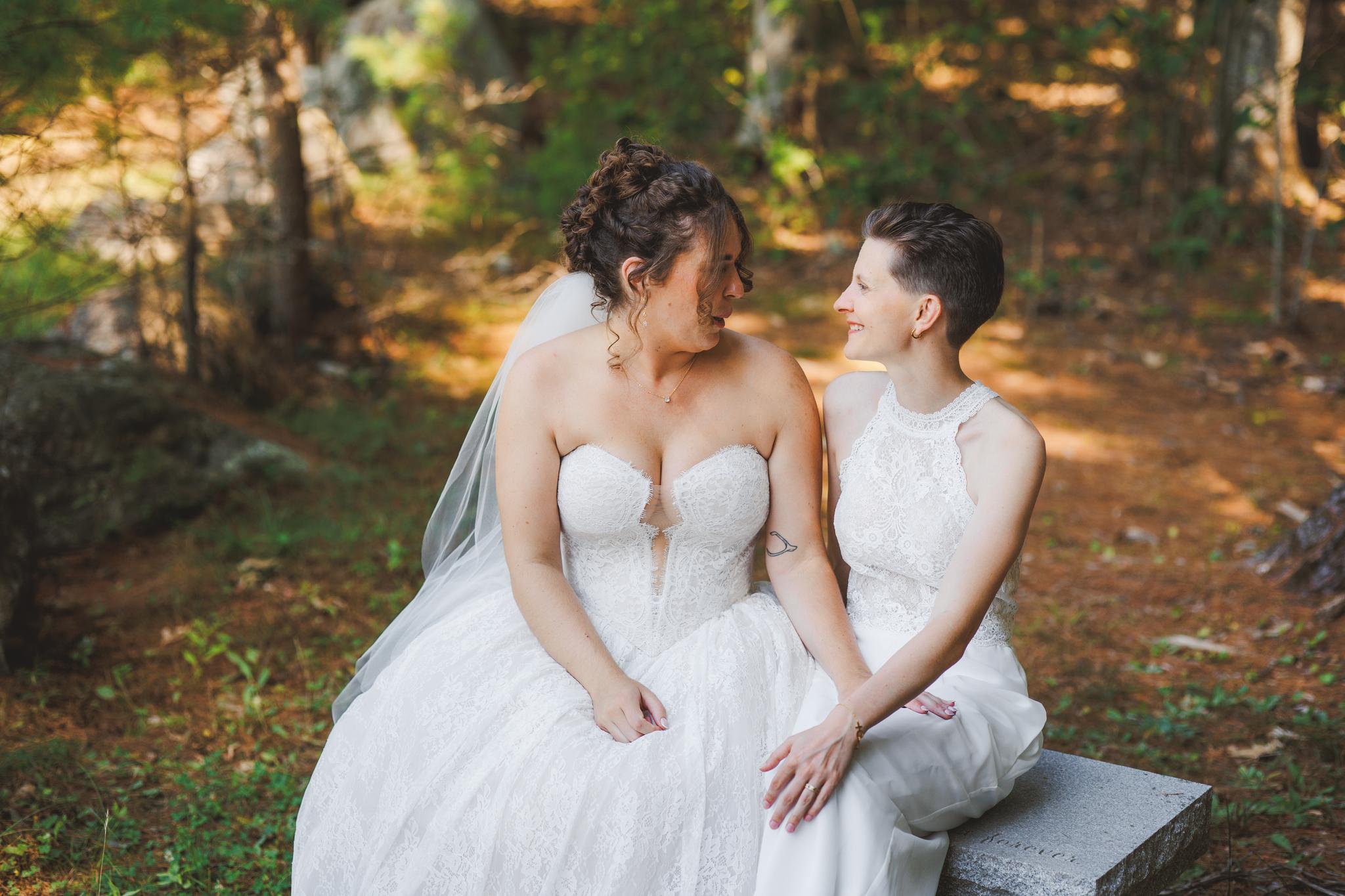 Frye Island Wedding | Eva & Dani
