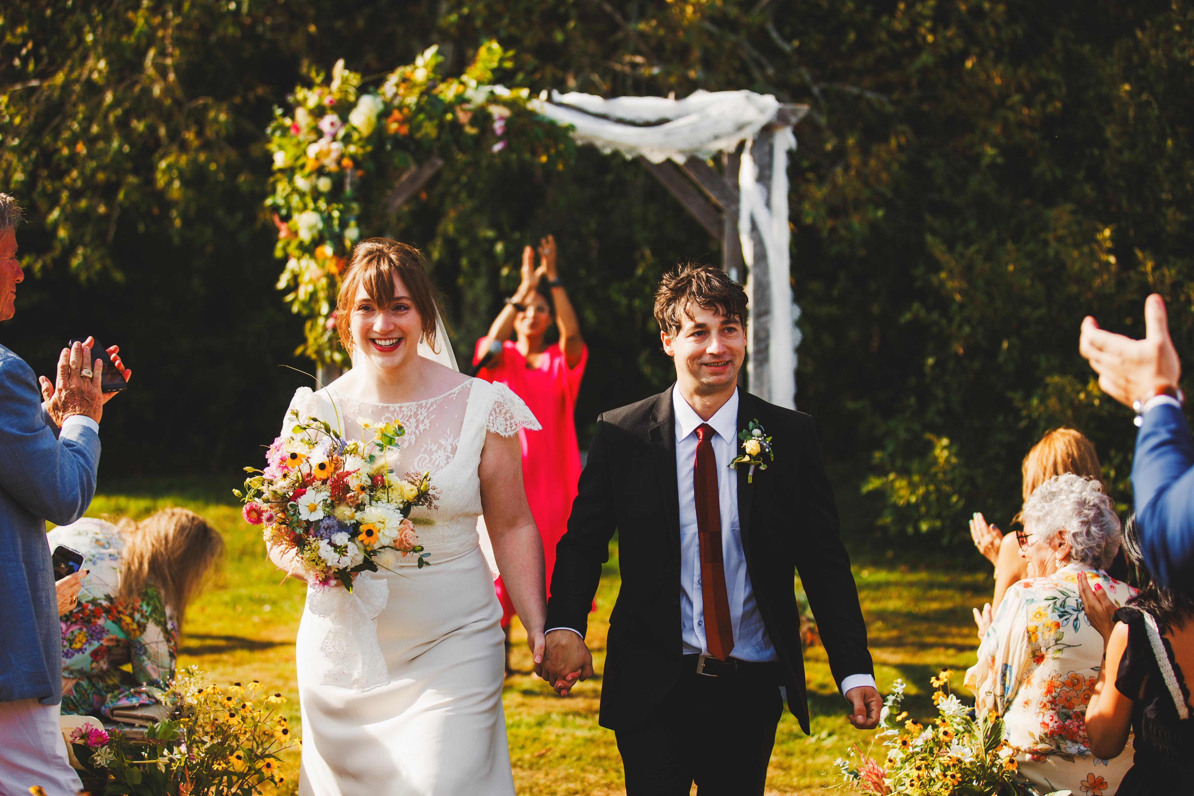 Laid-Back Farm Wedding at Harmony Hill Farm | Lily & Bill’s Warren, Maine Wedding