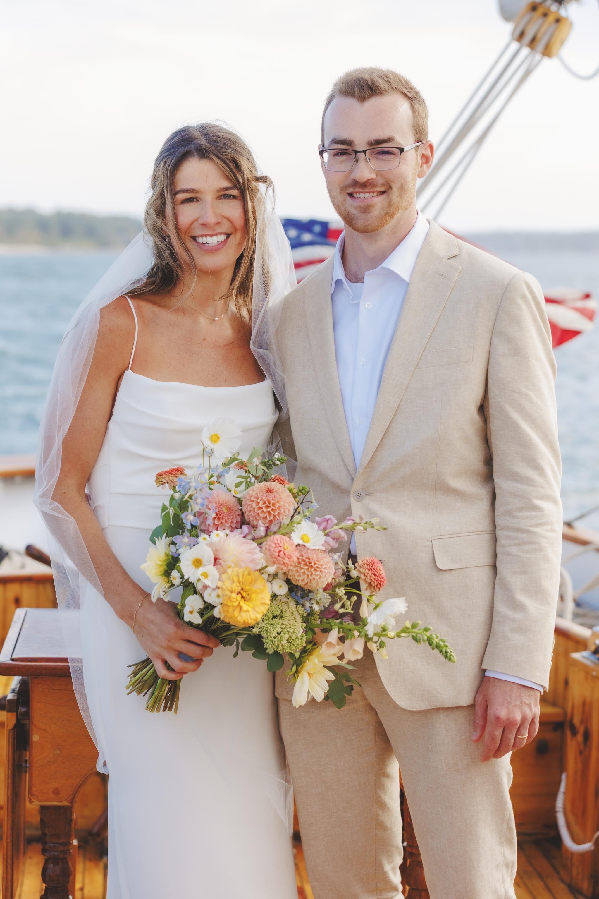 Portland Schooner Co Elopement — Sarah & Matthew’s Elegant, Intimate Coastal Celebration
