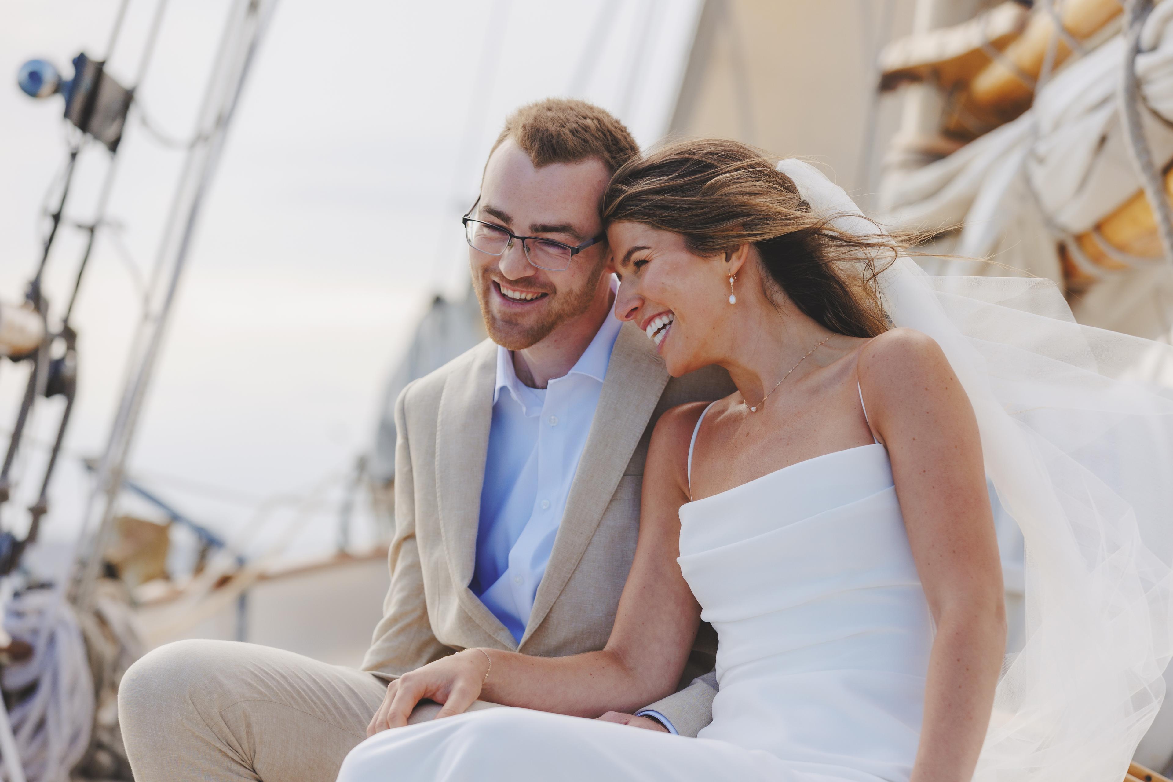 Portland Schooner Co Elopement — Sarah & Matthew’s Elegant, Intimate Coastal Celebration